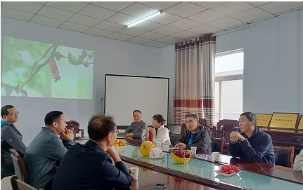 河科院領(lǐng)導蒞臨上海明磊邦森