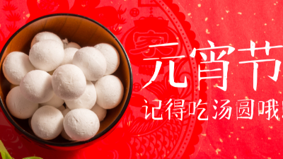 歡天喜地過元宵，祝您元宵快樂-上海邦森